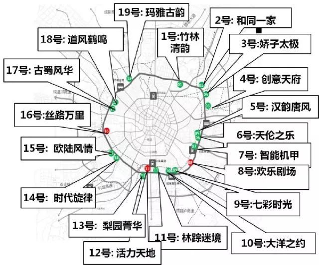 成都景观设计景点